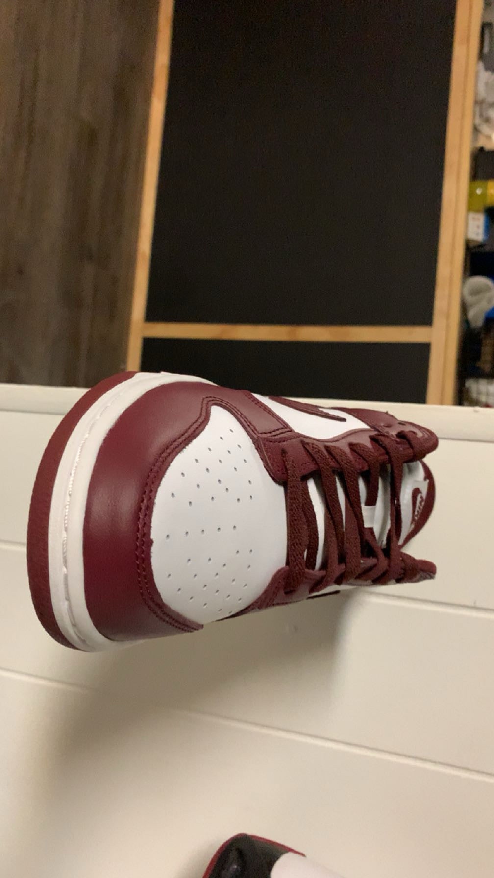 Nike Dunk low (team red)